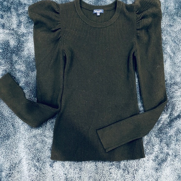 💰PRICE⬇️ SPLENDID - Black Long Sleeve Sweater - S - Picture 5 of 9